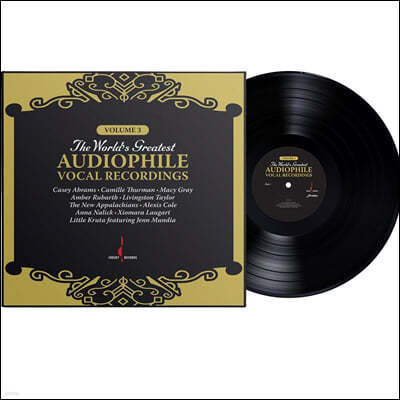 체스키 레코즈 보컬 모음 3집 (The World‘s Greatest Audiophile Vocal Recordings Vol. 3)[LP]