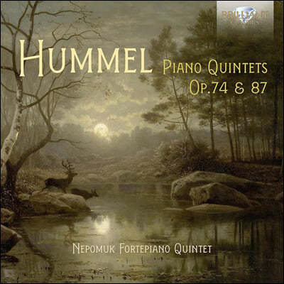 Nepomuk Fortepiano Quintet 훔멜: 피아노 오중주 (Hummel: Piano Quintets Op. 74 & 87)