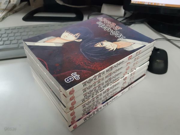 저승사자와 로맨스를 1-8 (중고가4.000원/업소용/실사진첨부)코믹갤러리