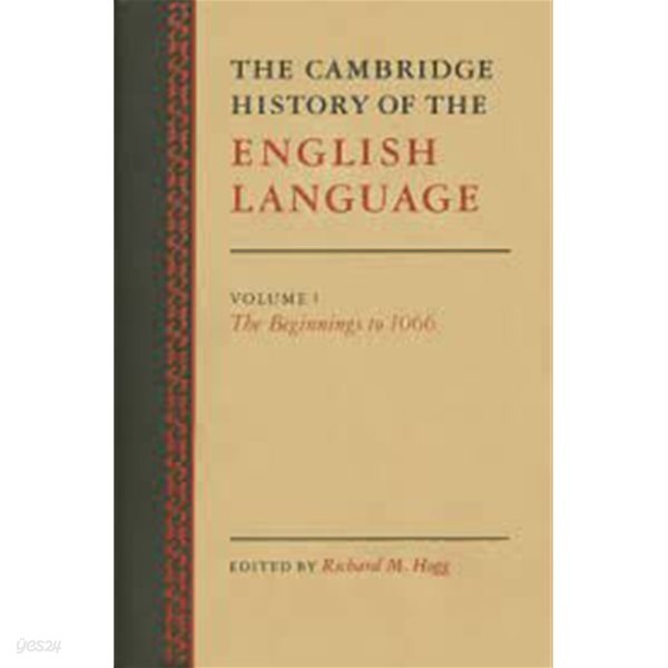 The Cambridge History of the English Language (Volume 1,2 전2권) (Hardcover)