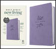 NLT Large Print Premium Value Thinline Bible, Filament Enabled (Leatherlike, Lavender Song)