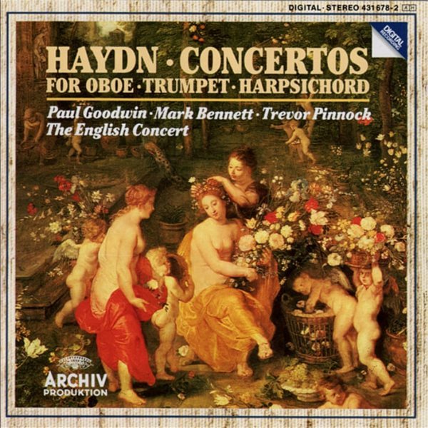 Haydn : Concertos For Oboe 오보에, 트럼펫, 하프시코드 협주곡 - 피녹 (Trevor Pinnock)(독일발매)