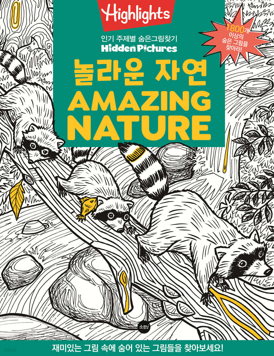 Highlights 인기 주제별 숨은그림찾기 놀라운 자연 (Amazing Nature)