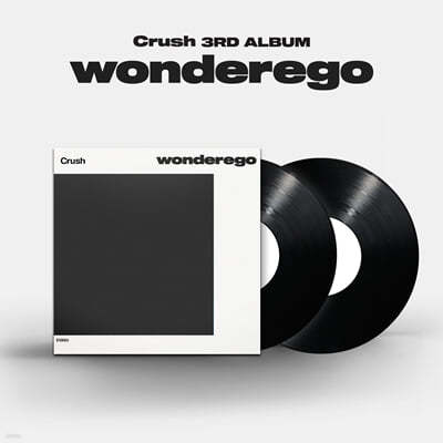 크러쉬 (Crush) - 3집 wonderego [2LP]