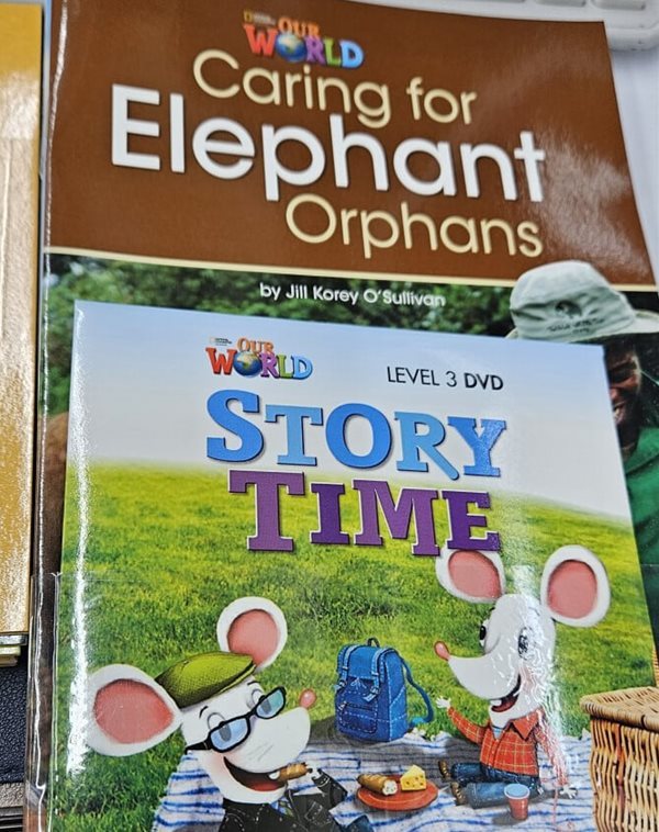 OUR WORLD STORY TIME STEP 1,2,3