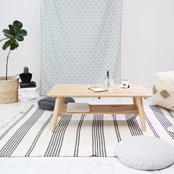 [벤트리] 원목 접이식 좌식 테이블