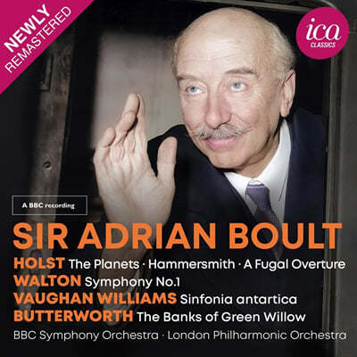 Adrian Boult 홀스트: 행성 / 월튼: 교향곡 1번 / 본 윌리엄스: 남극 교향곡 외 (Holst: The Planets)