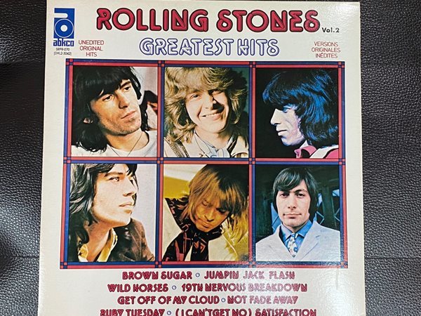 [LP] 롤링 스톤즈 - Rolling Stones - Greatest Hits Vol.2 LP [서울-라이센스반]
