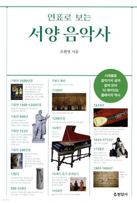 연표로 보는 서양 음악사