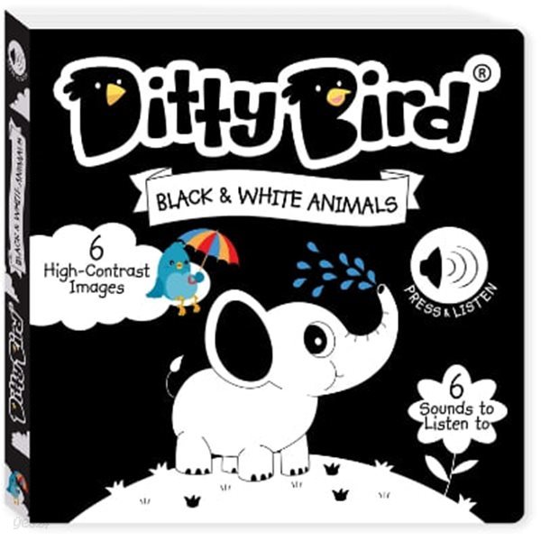 Ditty Bird - Black &amp; White Animals