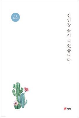 선인장 꽃이 피었습니다