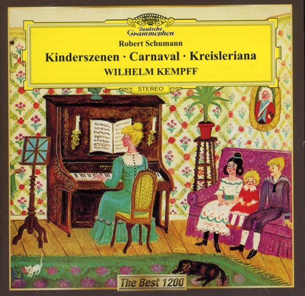 Schumann : 카니발 &amp; 어린이 정경 (Kinderszenen , Carnaval , Kreisleriana) - 켐프 (Wilhelm Kempff)(일본발매)