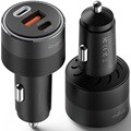 링케 3포트 차량용 시거잭 초고속 충전기 84W USB C타입 PD PPS 퀵차지4.0+
