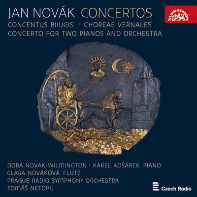 Tomas Netopil 노바크: 포핸즈 피아노 협주곡, 플루트, 하프, 첼레스타를 위한 협주곡, 두 대의 피아노를 위한 협주곡 (Jan Novak: Concertos)