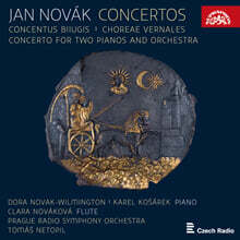 Tomas Netopil 노바크: 포핸즈 피아노 협주곡, 플루트, 하프, 첼레스타를 위한 협주곡, 두 대의 피아노를 위한 협주곡 (Jan Novak: Concertos)