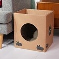 [2개이상구매시 머그컵GIFT]실수로 만든 박스형 고양이 스크래쳐(대형)