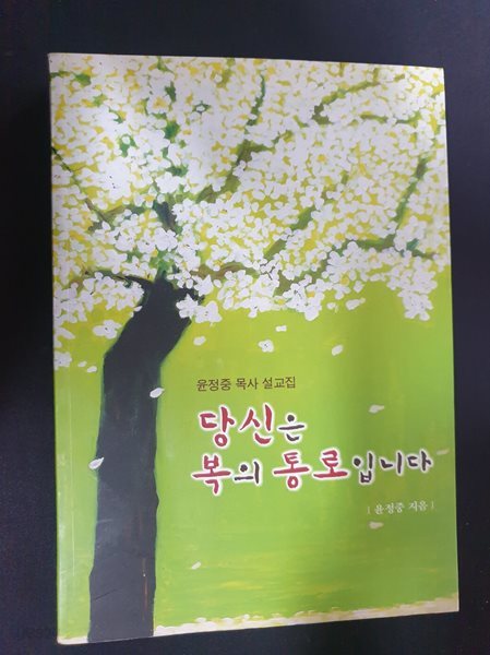 당신은 복의 통로입니다 (윤정중 목사 설교집)