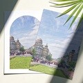[메리필름] 체코의 봄 감성 편지지 SET