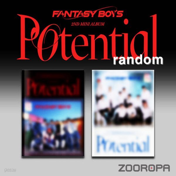 [미개봉/주로파] FANTASY BOYS 판타지보이즈 Potential 미니앨범 2집