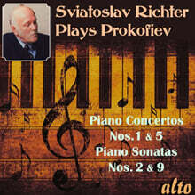 Sviatoslav Richter  프로코피예프: 피아노 협주곡 1, 5번, 피아노 소나타 2, 9번 (Richter plays Prokofiev)