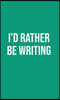 Publish Her Journal X (I'd Rather Be Writing)