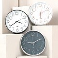 [레토] 무소음 벽시계 플랫 거실 인테리어 벽걸이 시계 LPC-C08