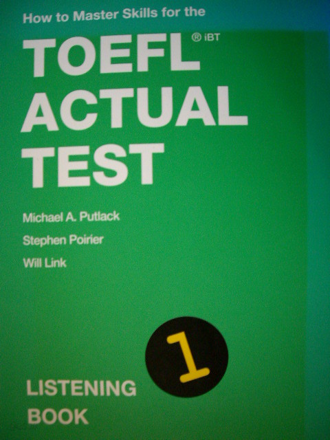 TOEFL iBT Actual Test Listening Book 1