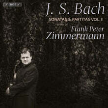 Frank Peter Zimmermann 바흐: 무반주 바이올린 소나타와 파르티타 2집 (Bach: Sonatas And Partitas Vol. 2)