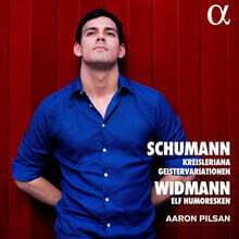 Aaron Pilsan 슈만: 크라이슬레리아나, 유령 변주곡 외 (Schumann: Kreisleriana &amp; Geistervariationen / Widmann: Elf Humoresken)