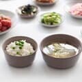 니코트 Soil 소일 2인 밥공기, 국그릇 세트
