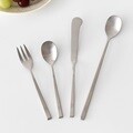 니코트 히어 디저트 커트러리 세트 4P Silver
