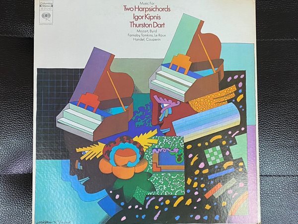 [LP] 이고르 키프니스,서스톤 다트 - Igor Kipnis,Thurston Dart- Music For Two Harpsichords LP [U.S반]