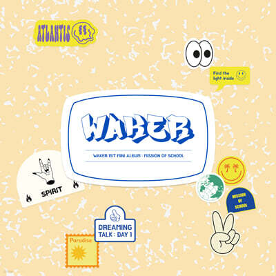WAKER (웨이커) - Mission of School [2종 중 1종 랜덤발송]