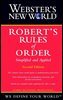 Webster's New World Robert's Rules Of Order Simplified And Applied
