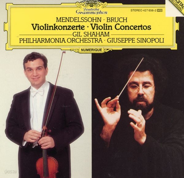 길 샤함,시노폴리 - Gil Shaham,Giuseppe Sinopoli - Mendelssohn,Bruch Violinkonzerte Violin Concertos [U.S발매]