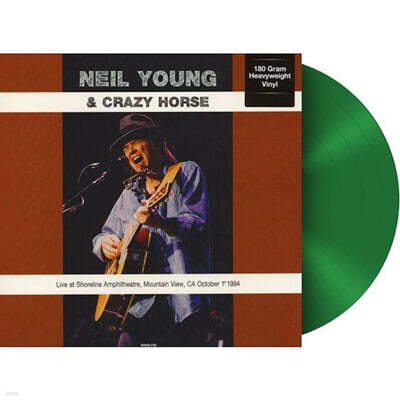 Neil Young & Crazy Horse (닐 영 & 크레이지 호스) - Live At Shoreline Amphitheatre Mountain [그린 컬러 LP]