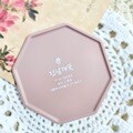 진달래 꽃 실리콘 컵받침 티 코스터