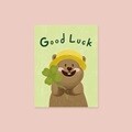 캐릭터카드] YA2307 - QUOKKA GOOD LUCK 캘리그라피카드 동물카드
