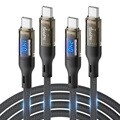 Soopii USB C타입 to C 100W 140W 240W 초고속충전 케이블 S45CC 2m