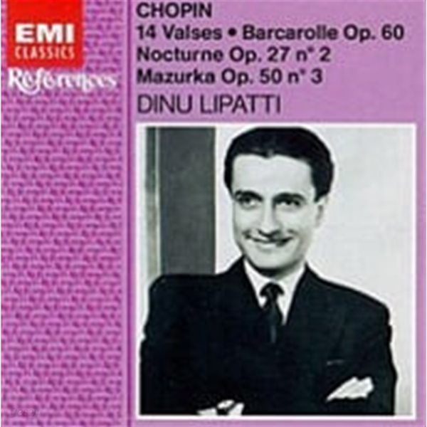 Dinu Lipatti / Chopin : 14 Valses, Etc. (수입/7698022)