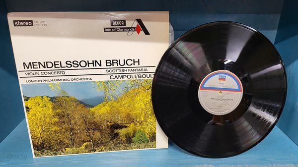 [LP} Mendelssohn / Bruch, Campoli, Boult ? Violin Concerto / Scottish Fantasia