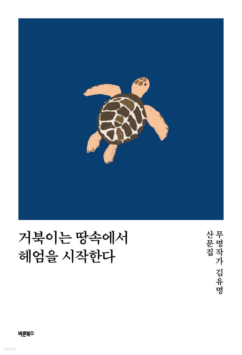 거북이는 땅속에서 헤엄을 시작한다