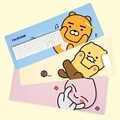카카오프렌즈 장패드 마우스패드 키보드 귀여운 캐릭터 게이밍 춘식이장패드 라이언 어피치