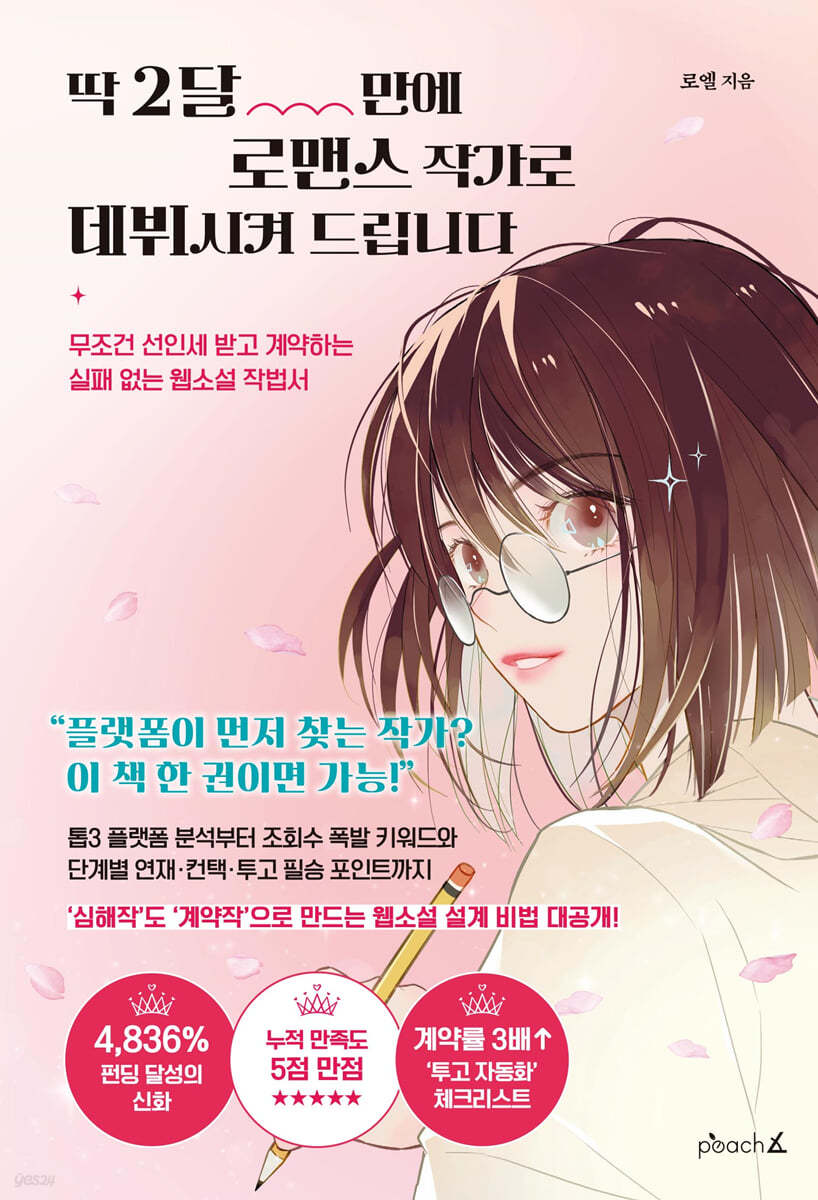 딱 2달 만에 로맨스 작가로 데뷔시켜 드립니다