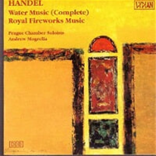 [미개봉] Andrew Mogrelia / Handel : Water Music (Complete), Royal Fireworks Music (수입/18118)
