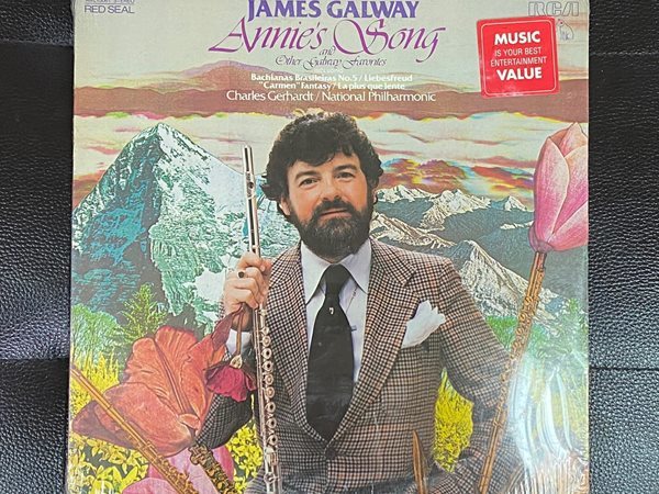 [LP] 제임스 골웨이 - James Galway - Annie&#39;s Song and Other Galway Favorites LP [미개봉] [U.S반]