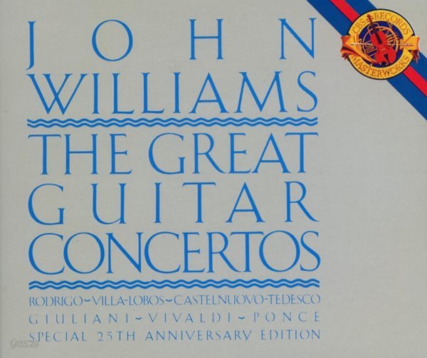 존 윌리엄스 (John Williams) - The Great Guitar Concertos (2CD) (유럽발매)