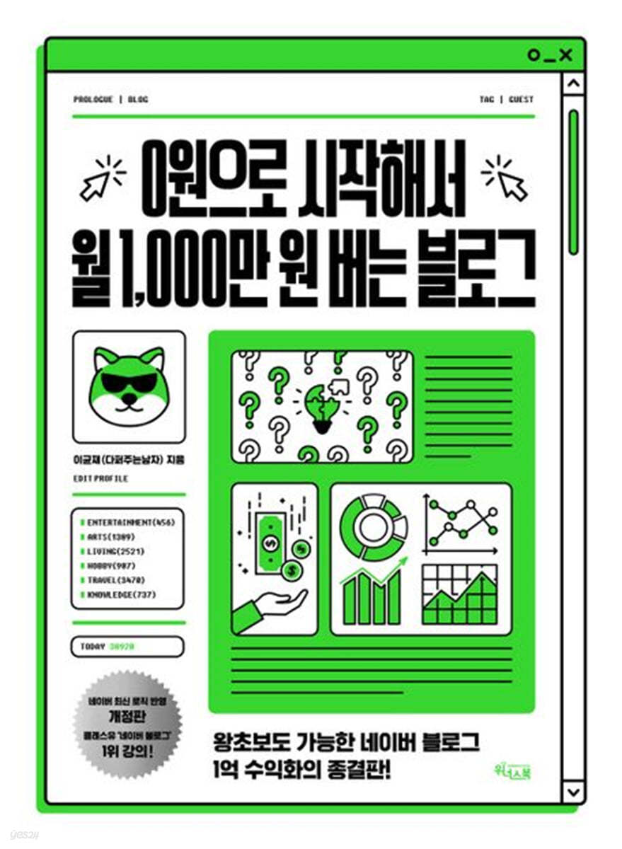 0원으로 시작해서 월 1,000만 원 버는 블로그