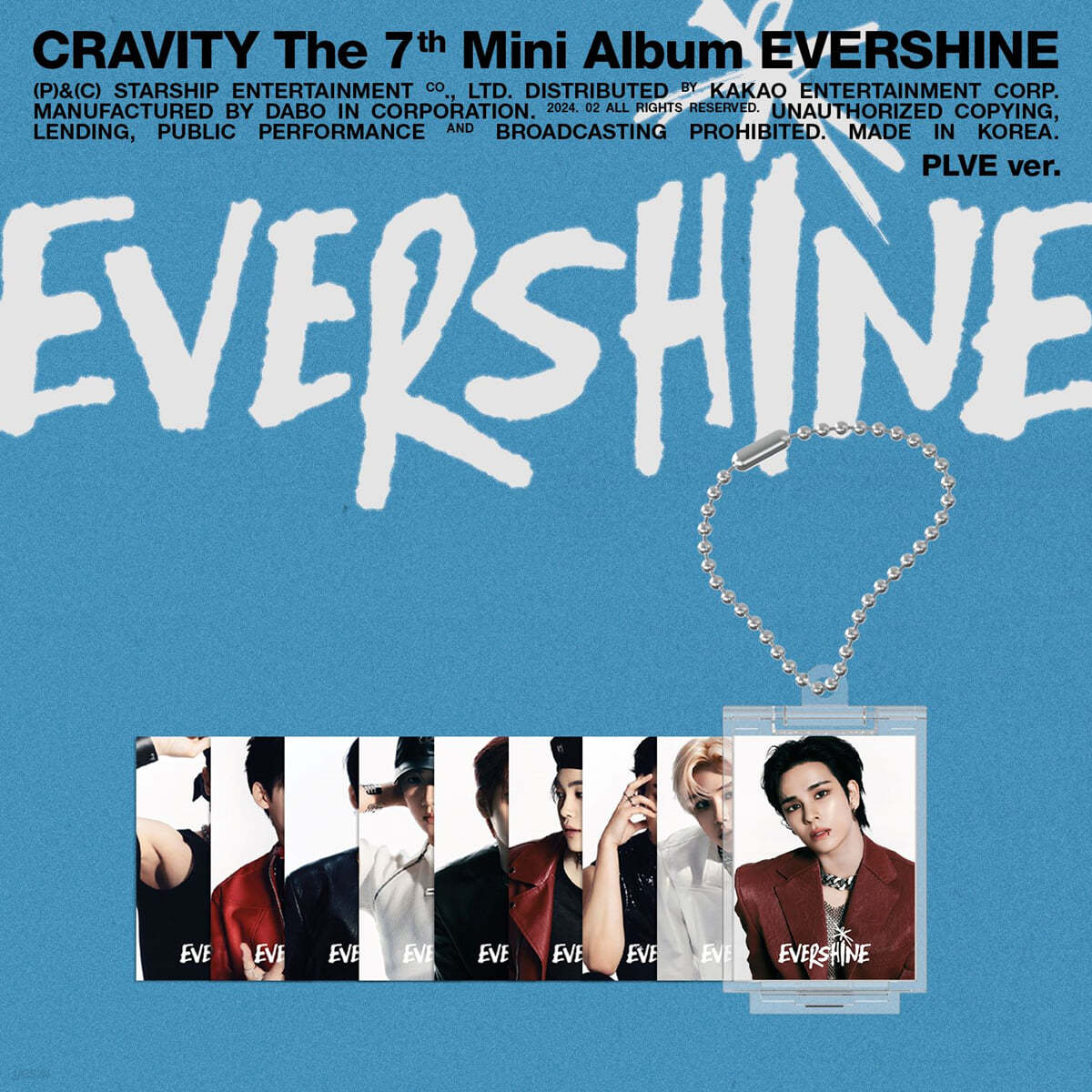 CRAVITY (크래비티) - 미니앨범 7집 : EVERSHINE [PLVE ver.]