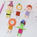 걱정인형 만들기 패키지 DIY KIT(5인) 컬러링 도안 그림그리기 색칠하기